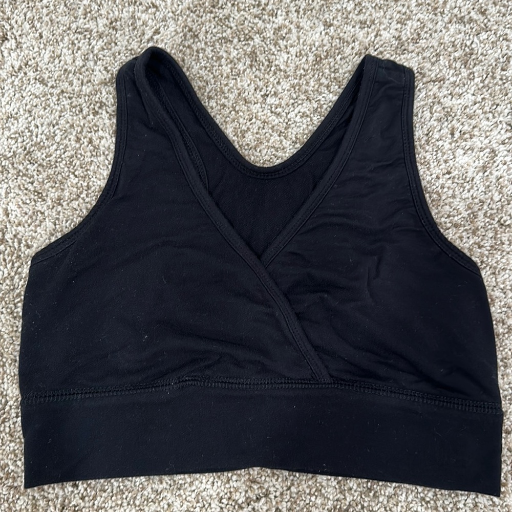 Black Nursing Bra